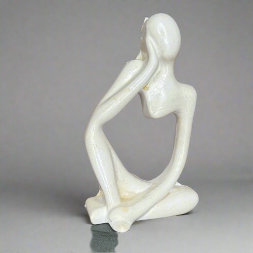 Thinking concrete statue 4.5 inches, gift shop, gift card, gift store, gift ideas, home designer, interior designer near me