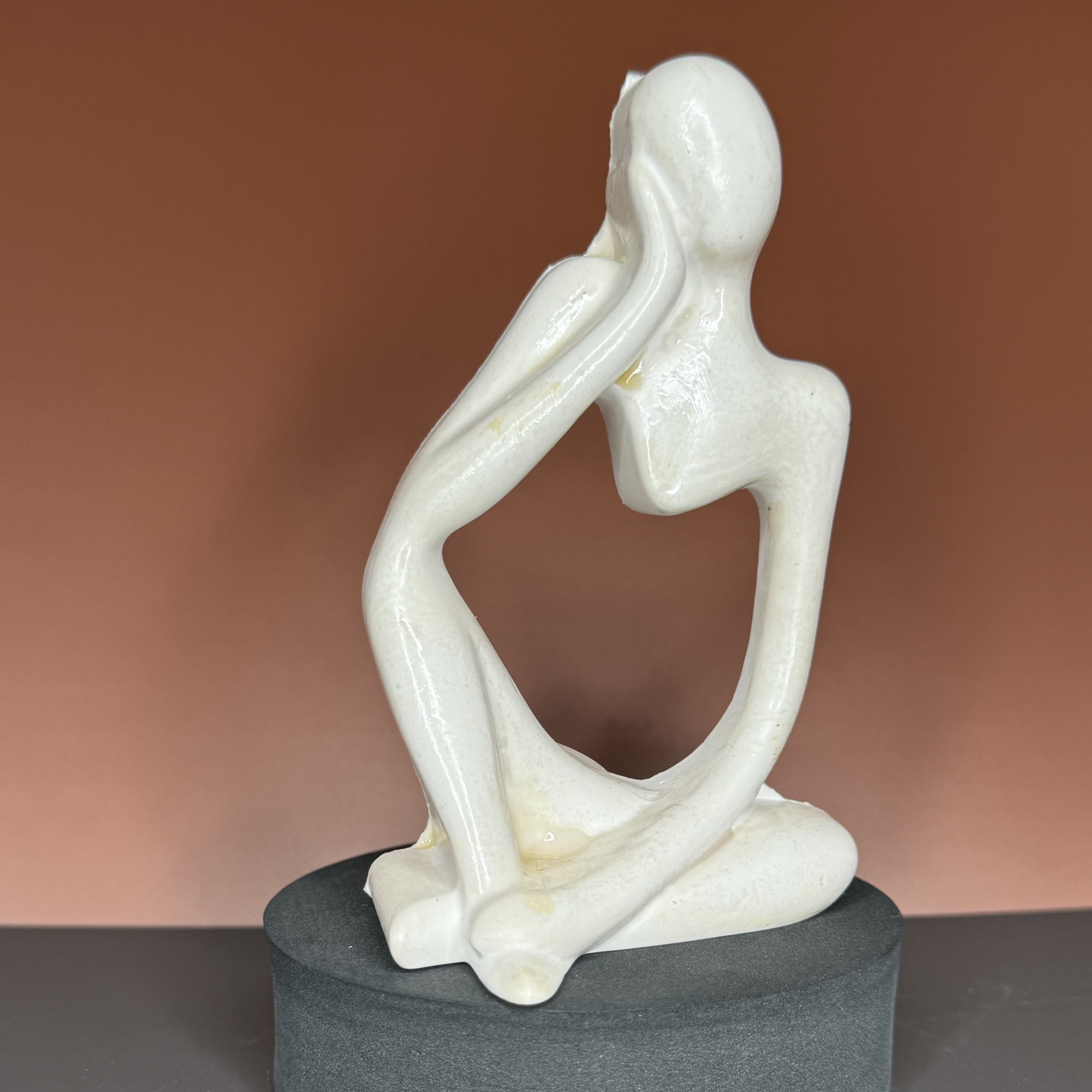 Thinking concrete statue 4.5 inches, gift shop, gift card, gift store, gift ideas, home designer, interior designer near me